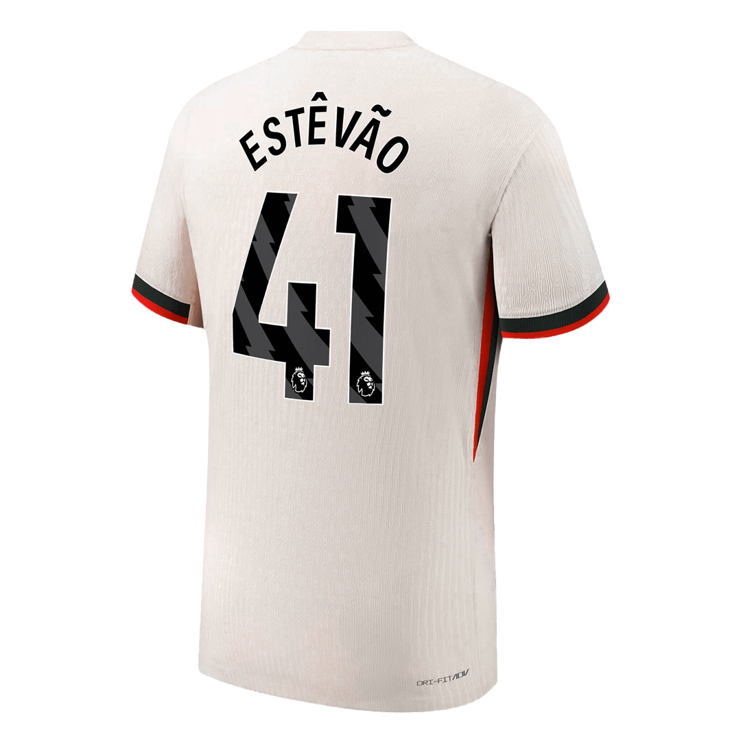 Chelsea ESTÊVÃO #41 Away Custom Player Version Soccer Jersey 2025/26 - bestsoccerstore