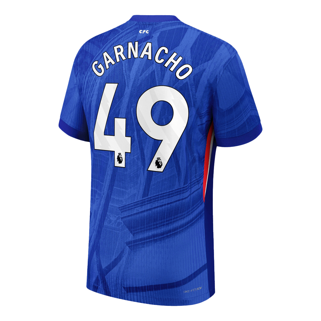 Chelsea GARNACHO #49 Home Custom Player Version Soccer Jersey 2025/26 - bestsoccerstore