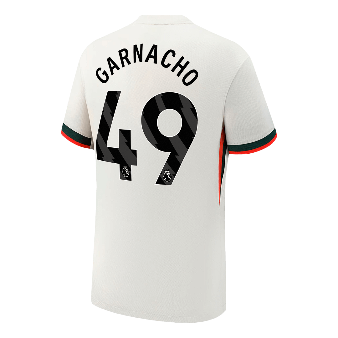GARNACHO #49 Chelsea Soccer Jersey Away Custom Shirt 2025/26 - bestsoccerstore