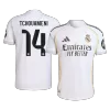Real Madrid TCHOUAMENI #14 Home Custom Player Version Soccer Jersey 2025/26 - bestsoccerstore