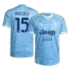 Juventus KALULU #15 Away Custom Player Version Soccer Jersey 2025/26 - bestsoccerstore