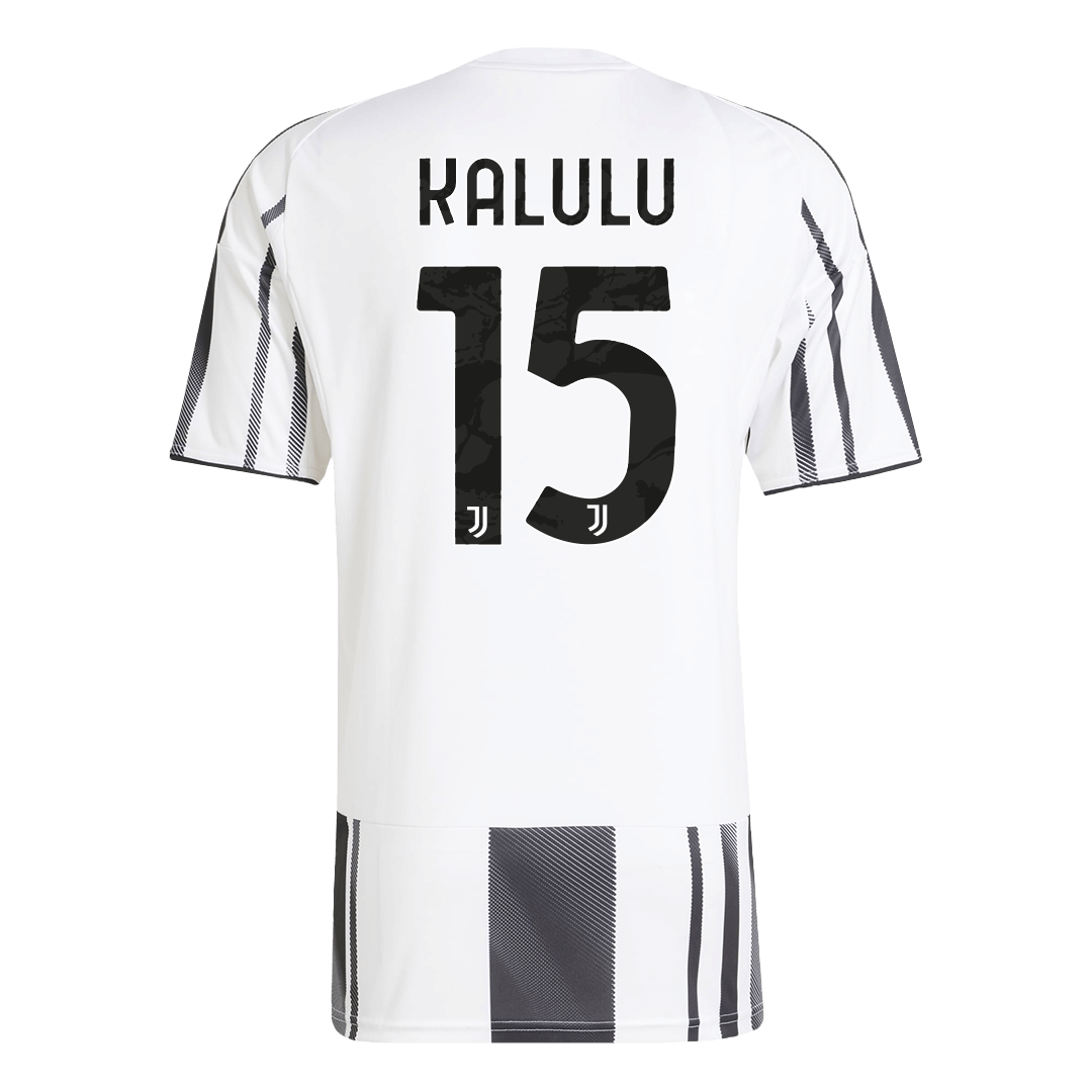 KALULU #15 Juventus Soccer Jersey Home Custom Shirt 2025/26 - bestsoccerstore
