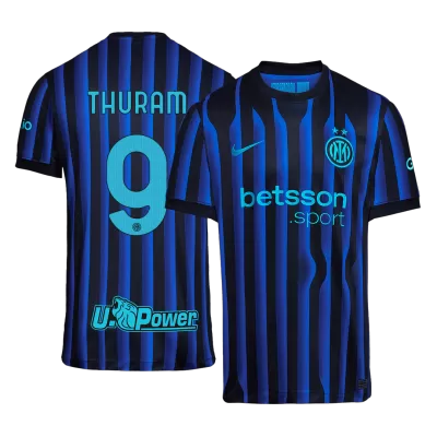 THURAM #9 Inter Milan Soccer Jersey Home Custom Shirt 2025/26 - bestsoccerstore