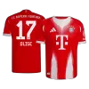 Bayern Munich OLISE #17 Home Custom Player Version Soccer Jersey 2025/26 - bestsoccerstore
