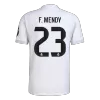 Real Madrid F.MENDY #23 Home Custom Player Version Soccer Jersey 2025/26 - bestsoccerstore