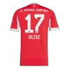 OLISE #17 Bayern Munich Soccer Jersey Home Custom Shirt 2025/26 - bestsoccerstore