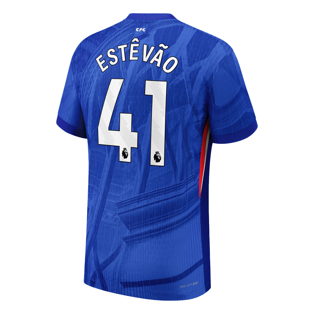 Chelsea ESTÊVÃO #41 Home Custom Player Version Soccer Jersey 2025/26 - bestsoccerstore