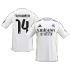 Real Madrid Jersey Custom TCHOUAMENI #14 Soccer Jersey Home 2025/26 - bestsoccerstore