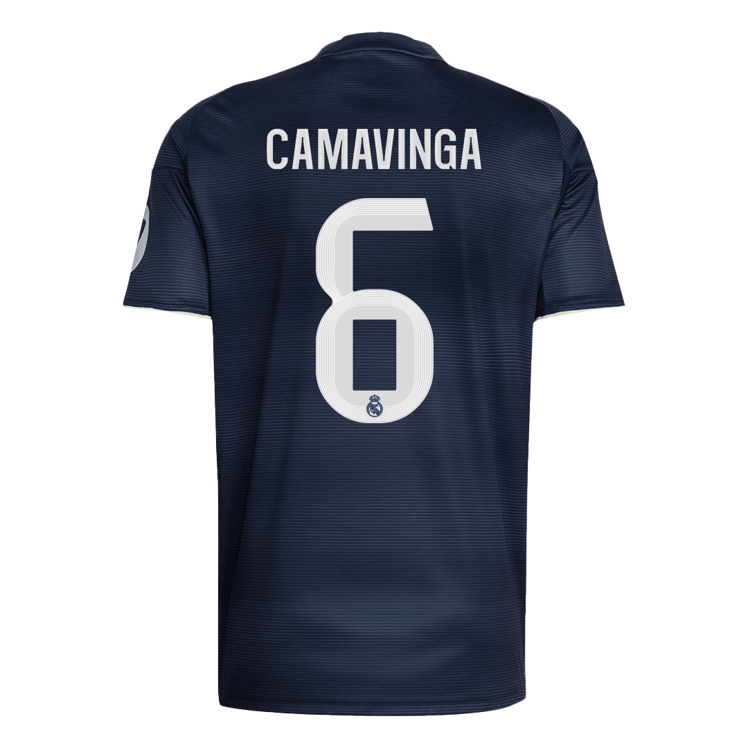 CAMAVINGA #6 Real Madrid Soccer Jersey Away Custom Shirt 2025/26