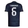 CAMAVINGA #6 Real Madrid Soccer Jersey Away Custom Shirt 2025/26 - bestsoccerstore