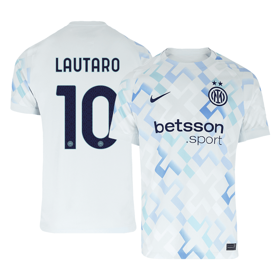 LAUTARO #10 Inter Milan Soccer Jersey Away Custom Shirt 2025/26 - bestsoccerstore