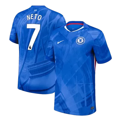 Chelsea Jersey Custom NETO #7 Soccer Jersey Home 2025/26 - bestsoccerstore