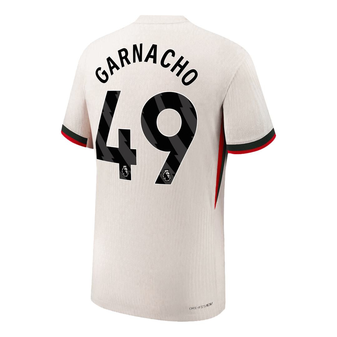 Chelsea GARNACHO #49 Away Custom Player Version Soccer Jersey 2025/26 - bestsoccerstore