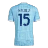 KALULU #15 Juventus Soccer Jersey Away Custom Shirt 2025/26 - bestsoccerstore