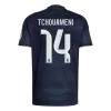 TCHOUAMENI #14 Real Madrid Soccer Jersey Away Custom Shirt 2025/26 - bestsoccerstore