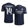 Real Madrid TCHOUAMENI #14 Away Custom Player Version Soccer Jersey 2025/26 - bestsoccerstore