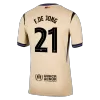 F.DE JONG #21 Barcelona Soccer Jersey Away Custom Shirt 2025/26 - UCL - bestsoccerstore