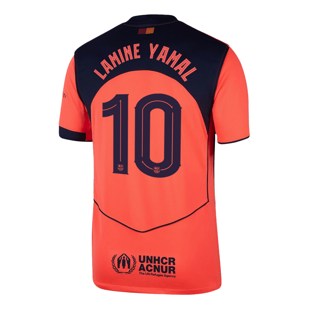 LAMINE YAMAL #10 Barcelona Soccer Jersey Third Away Custom Shirt 2025/26 - UCL - bestsoccerstore