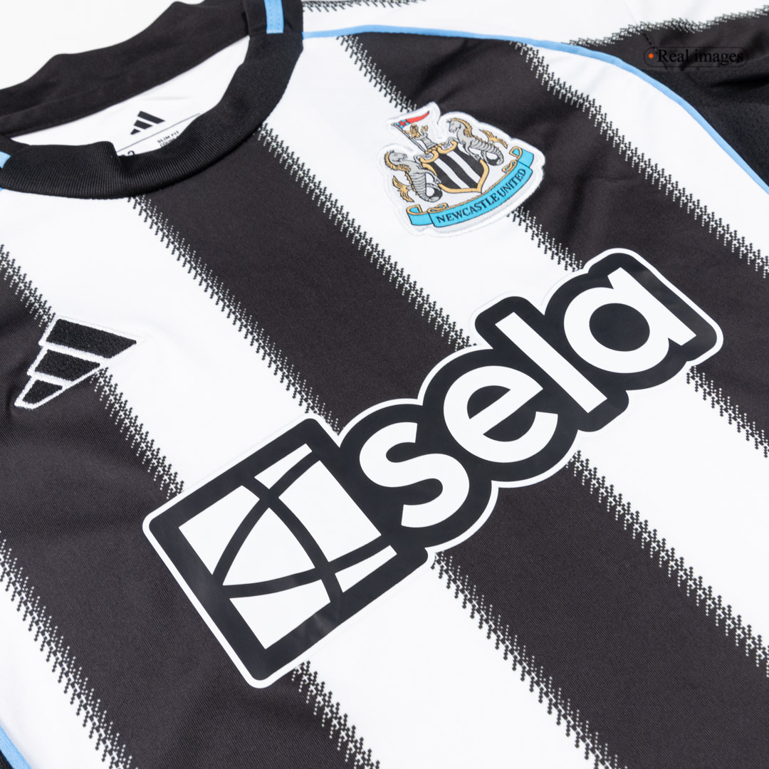 Kids Newcastle United Home Soccer Kits 2025/26 - bestsoccerstore