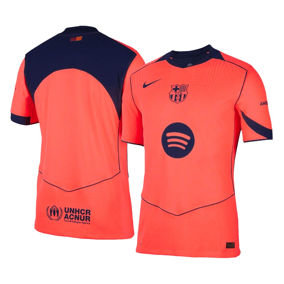 Barcelona Third Away Custom Player Version Soccer Jersey 2025/26