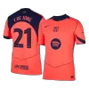 Barcelona F.DE JONG #21 Third Away Custom Player Version Soccer Jersey 2025/26 - UCL - bestsoccerstore