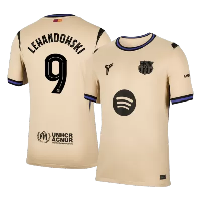 LEWANDOWSKI #9 Barcelona Soccer Jersey Away Custom Shirt 2025/26 - UCL - bestsoccerstore