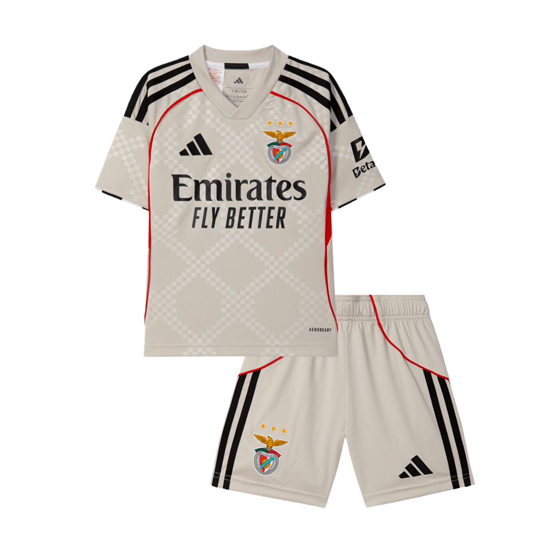 Kids Benfica Away Soccer Kits 2025/26 - bestsoccerstore