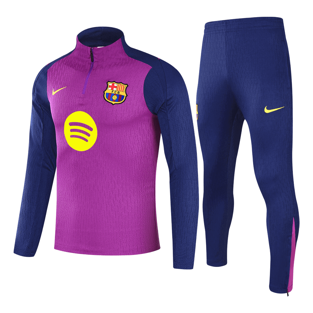 Barcelona 1/4 Zipper Sweatshirt Soccer Training Kit 2025/26 - bestsoccerstore