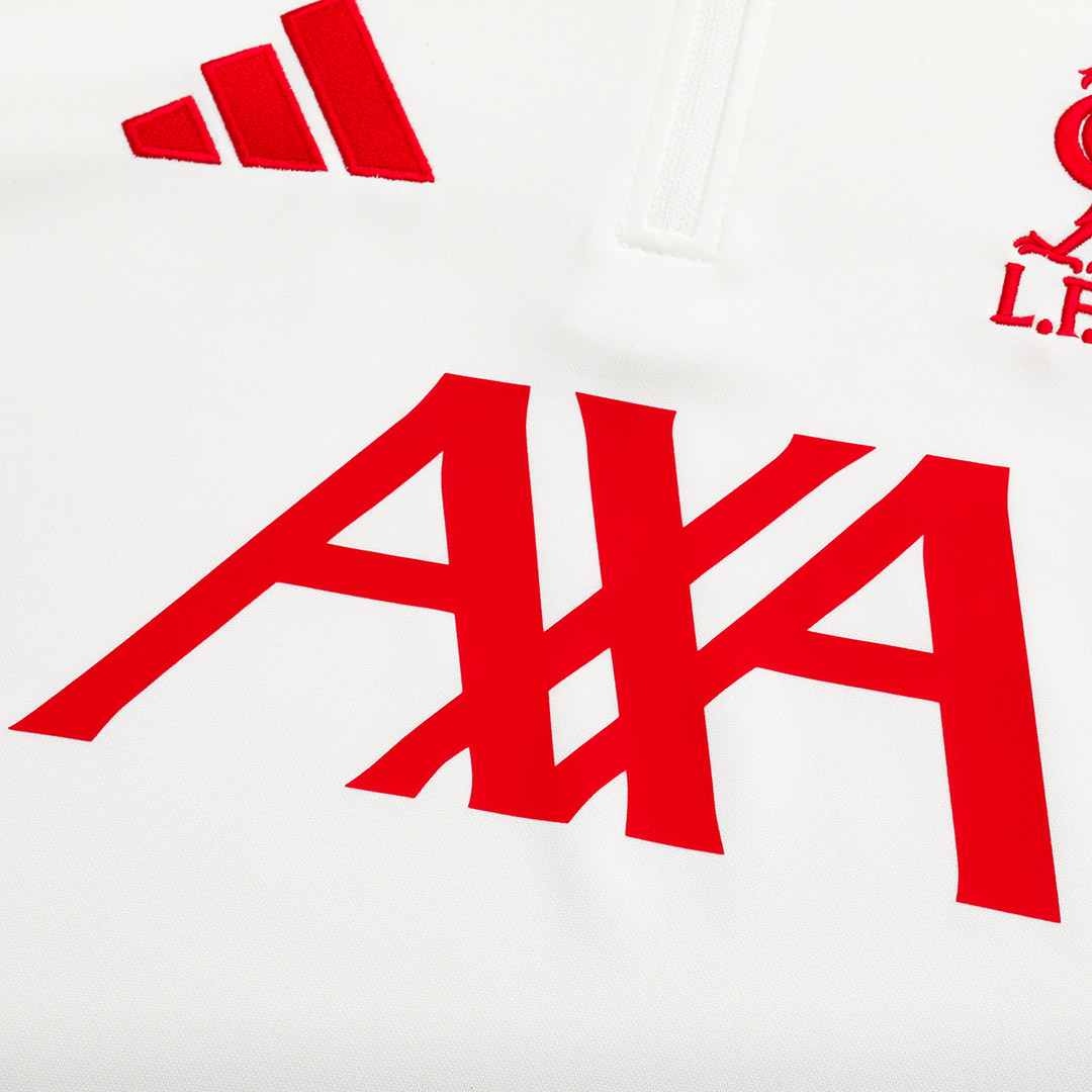 Liverpool Soccer 1/4 Zipper Sweatshirt Training Kit 2025/26 - bestsoccerstore