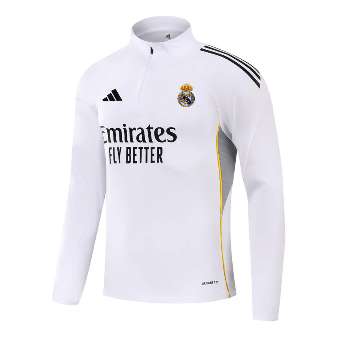 Real Madrid 1/4 Zipper Sweatshirt Soccer Training Kit 2025/26