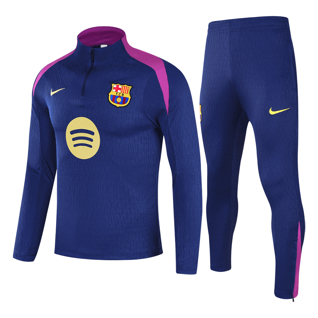 Barcelona 1/4 Zipper Sweatshirt Soccer Training Kit 2025/26 - bestsoccerstore