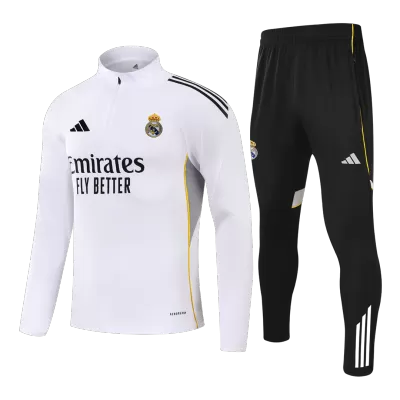 Kids Real Madrid Soccer Training Kit 2025/26 - bestsoccerstore