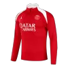 PSG 1/4 Zipper Sweatshirt Soccer Training Kit 2025/26 - bestsoccerstore