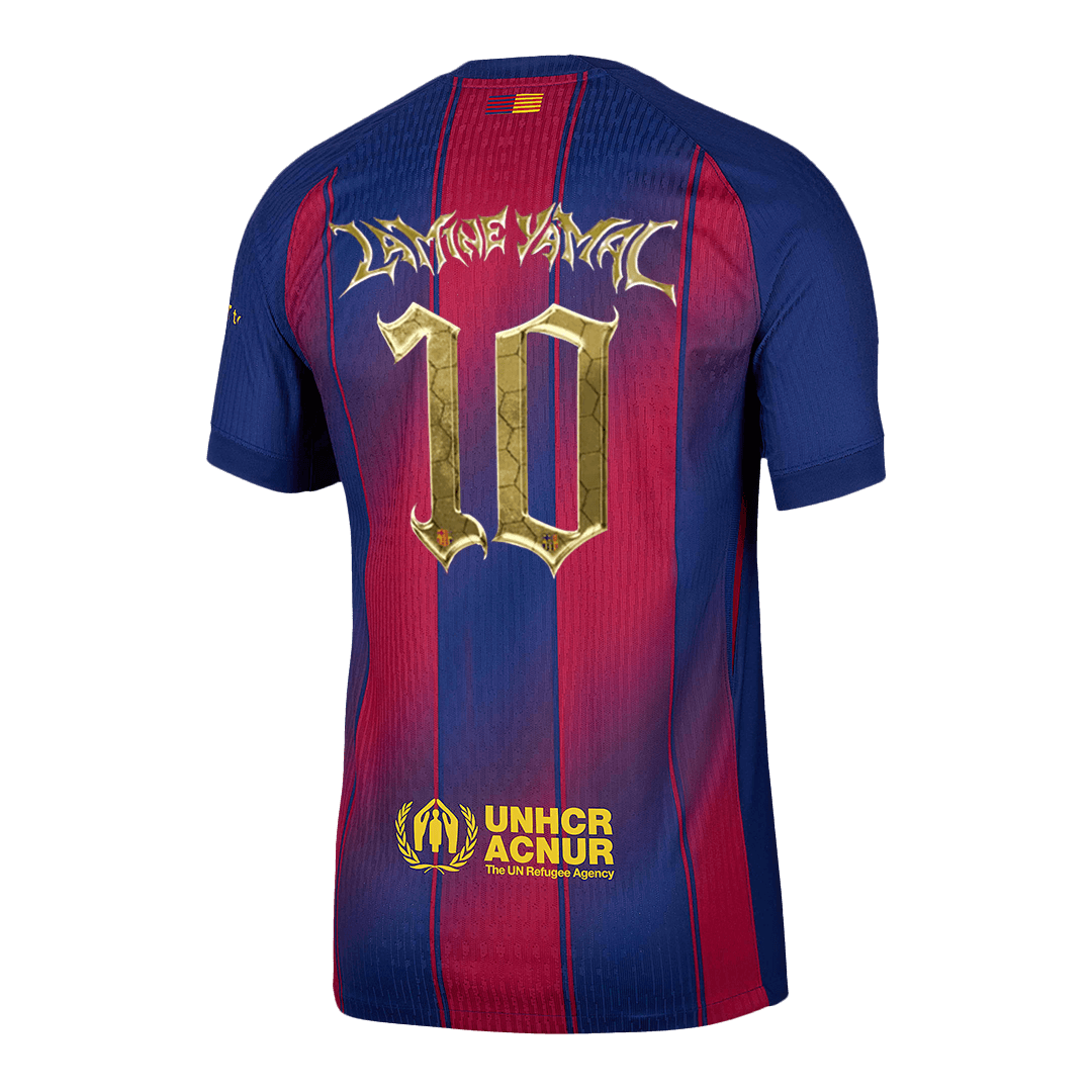 Barcelona LAMINE YAMAL #10 Kopa Trophy Edition Home Custom Player Version Soccer Jersey 2025/26 - bestsoccerstore