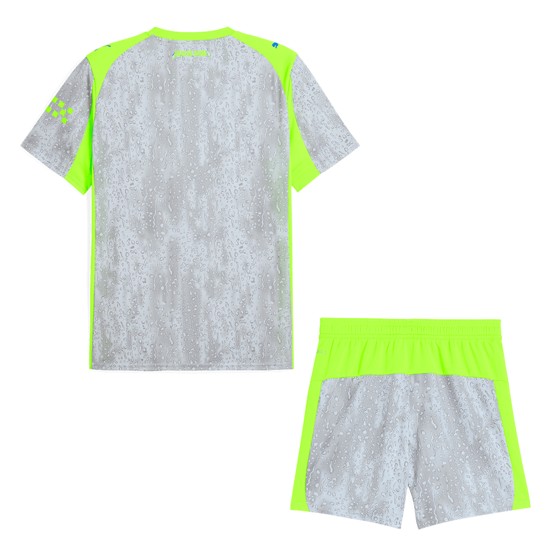 Manchester City Third Away Soccer Uniform Kits 2025/26