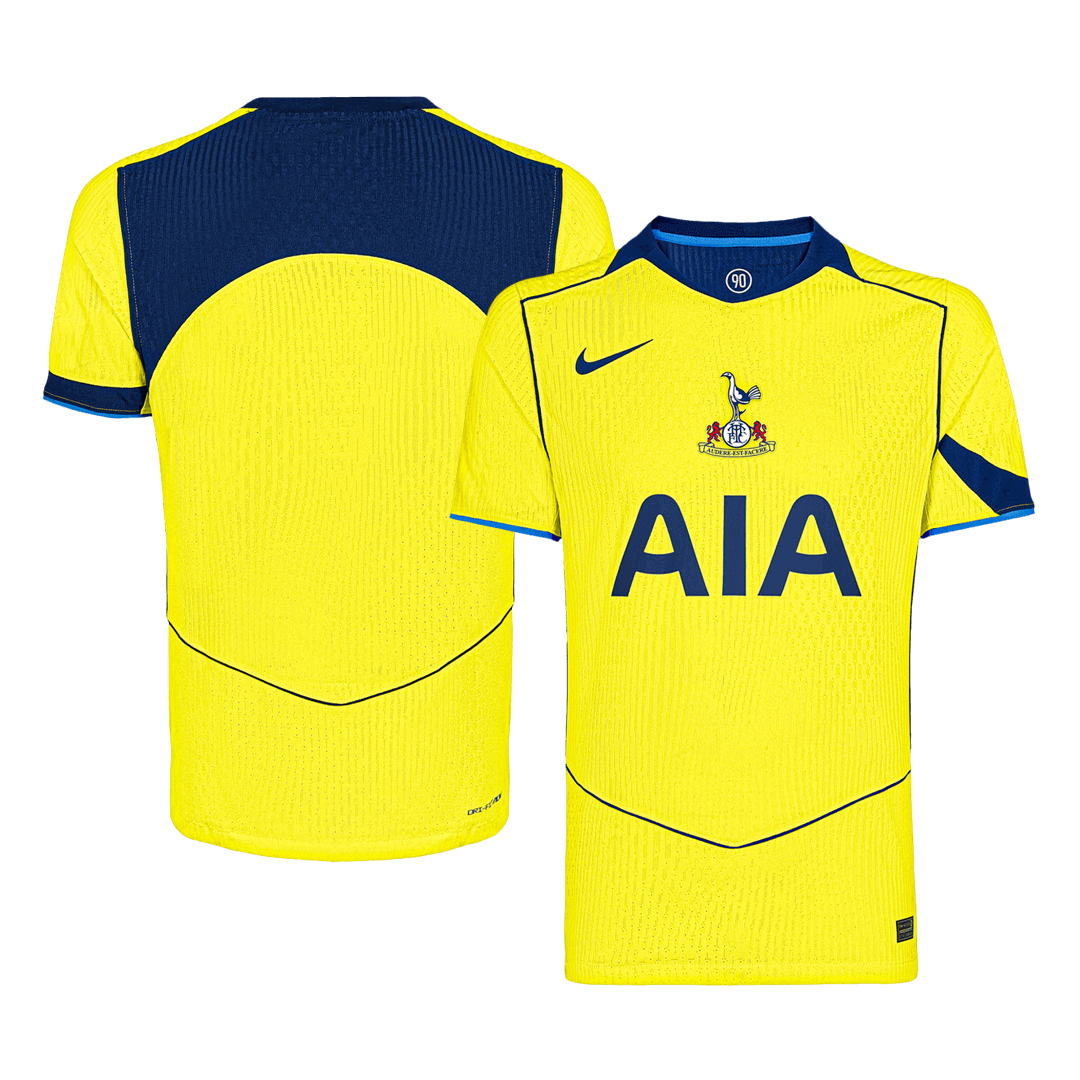 Tottenham Hotspur Third Away Player Version Soccer Jersey 2025/26 - bestsoccerstore