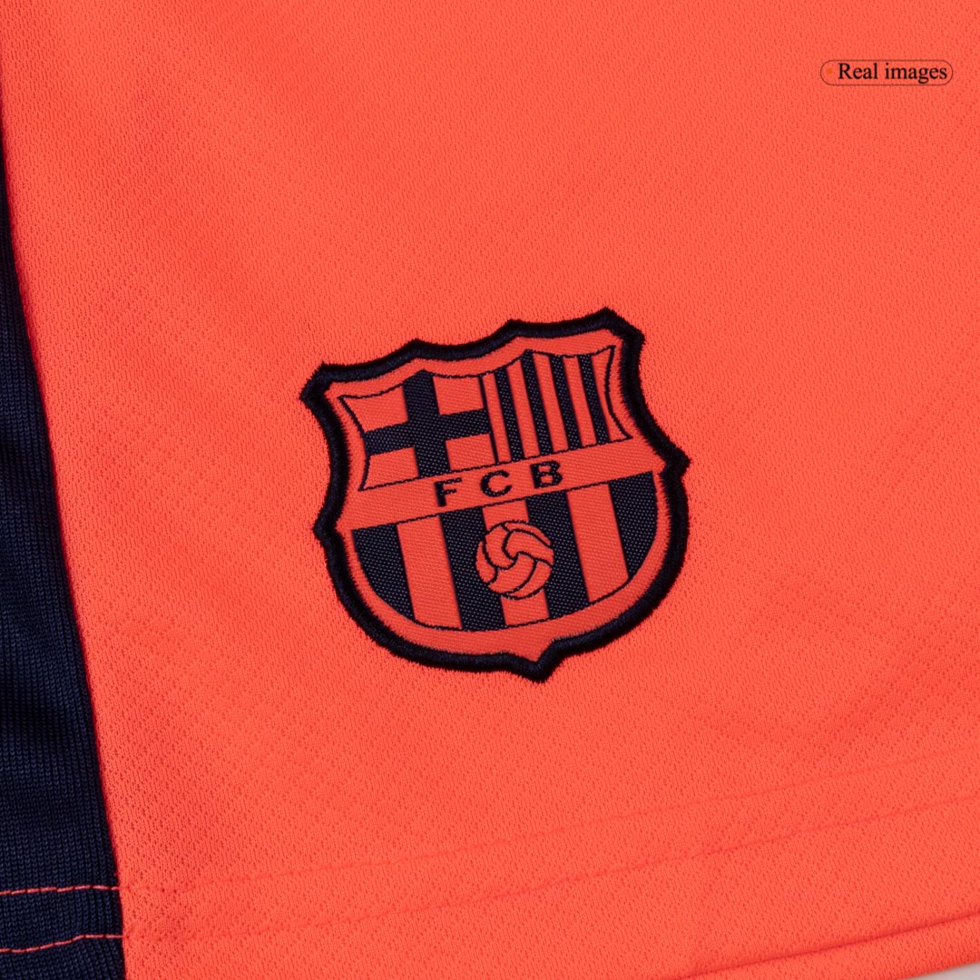 Kids Barcelona Third Away Soccer Kits 2025/26 - bestsoccerstore