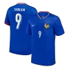 THURAM #9 France Soccer Jersey Home Custom Shirt 2024 - bestsoccerstore