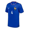 UPAMECANO #4 France Soccer Jersey Home Custom Shirt 2024 - bestsoccerstore