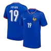 FOFANA #19 France Soccer Jersey Home Custom Shirt 2024 - bestsoccerstore