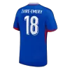 ZAIRE-EMERY #18 France Soccer Jersey Home Custom Shirt 2024 - bestsoccerstore