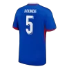 KOUNDE #5 France Soccer Jersey Home Custom Shirt 2024 - bestsoccerstore