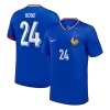 DOUE #24 France Soccer Jersey Home Custom Shirt 2024 - bestsoccerstore