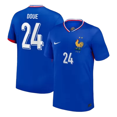 DOUE #24 France Soccer Jersey Home Custom Shirt 2024 - bestsoccerstore