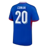 COMAN #20 France Soccer Jersey Home Custom Shirt 2024 - bestsoccerstore