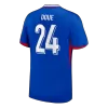 DOUE #24 France Soccer Jersey Home Custom Shirt 2024 - bestsoccerstore