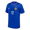 SALIBA #17 France Soccer Jersey Home Custom Shirt 2024 - bestsoccerstore