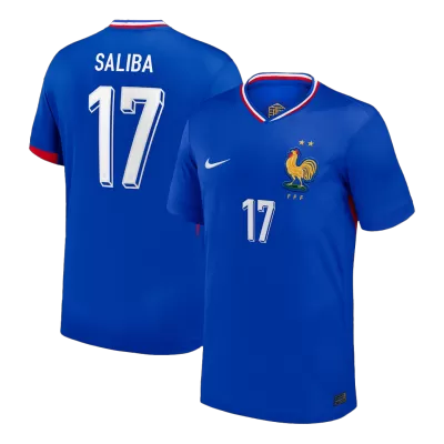 SALIBA #17 France Soccer Jersey Home Custom Shirt 2024 - bestsoccerstore
