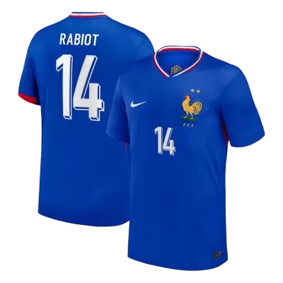 RABIOT #14 France Soccer Jersey Home Custom Shirt 2024 - bestsoccerstore