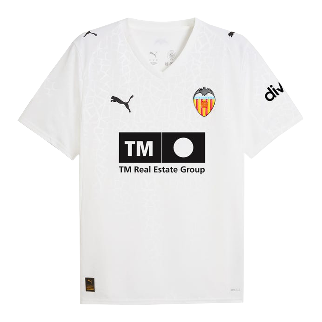 Valencia Soccer Jersey Home Shirt 2025/26 - bestsoccerstore
